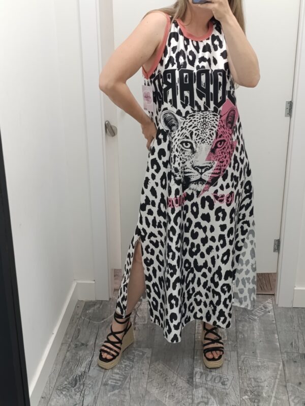 VESTIDO RASO PRINT - Imagen 9