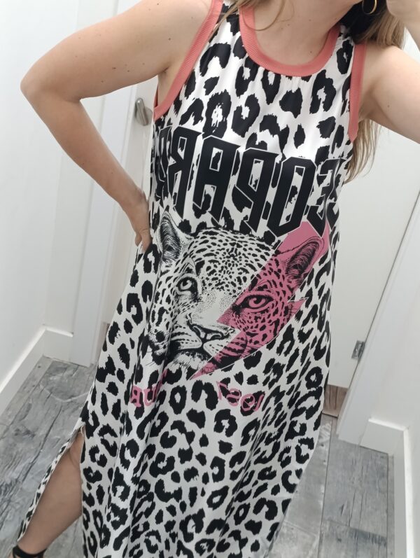 VESTIDO RASO PRINT - Imagen 8