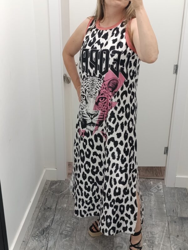 VESTIDO RASO PRINT - Imagen 6
