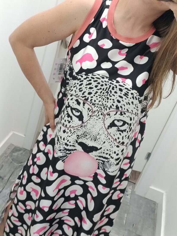VESTIDO RASO PRINT - Imagen 4
