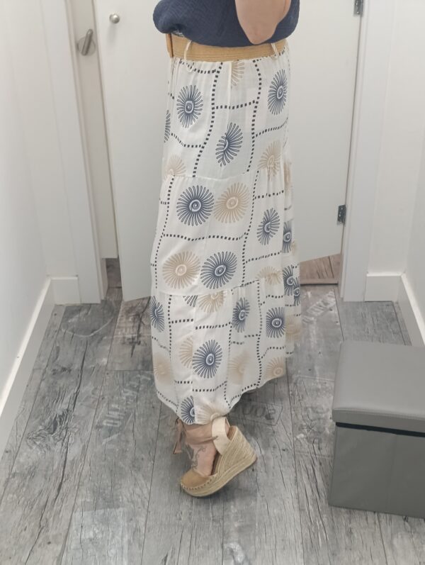 FALDA LARGA ESTAMPADA - Imagen 4