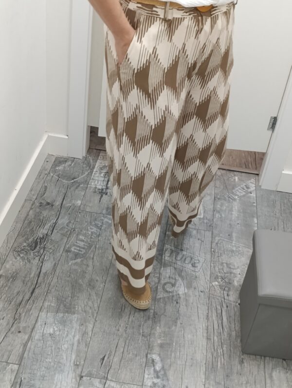 PANTALON CINTURON ESTAMPADO - Imagen 5