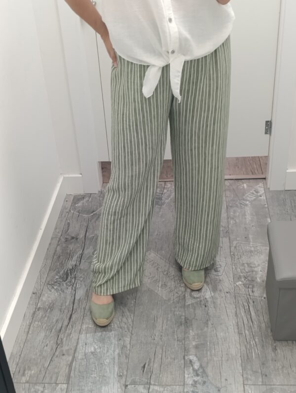 PANTALON LINO RAYAS - Imagen 6