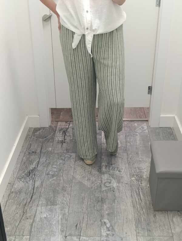 PANTALON LINO RAYAS