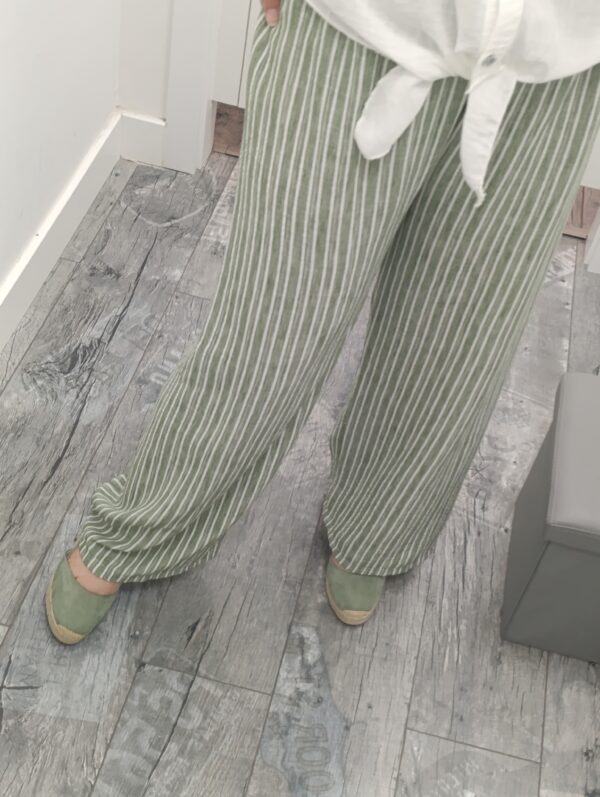 PANTALON LINO RAYAS - Imagen 4