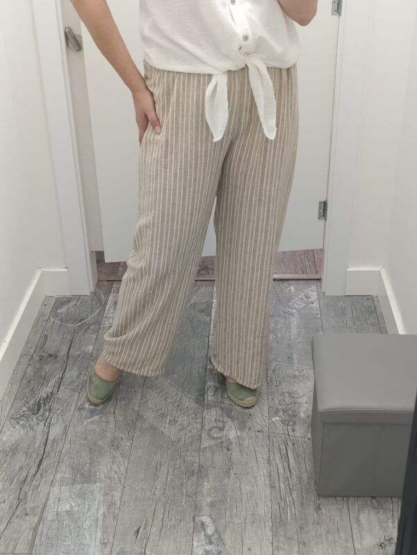 PANTALON LINO RAYAS - Imagen 3