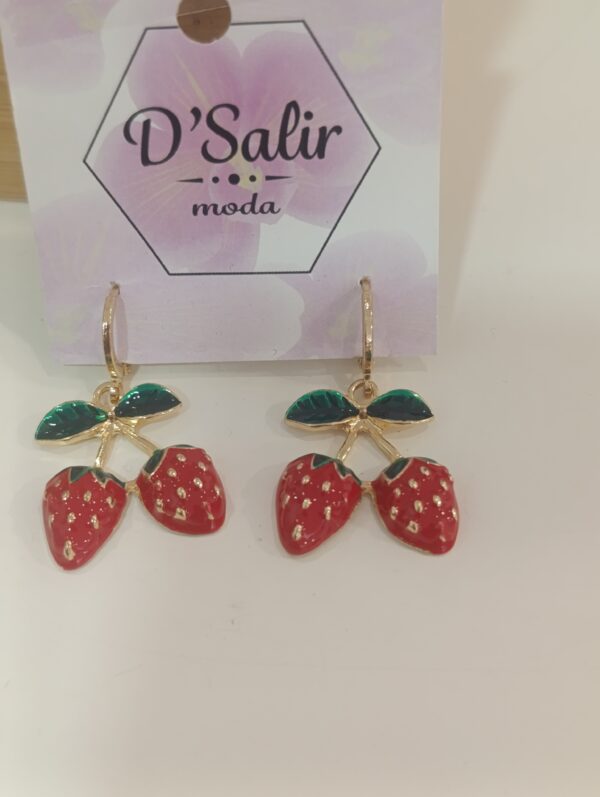 PENDIENTES FRUTAS