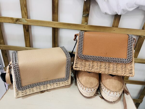 BOLSO RIGIDO RAFIA - Imagen 2
