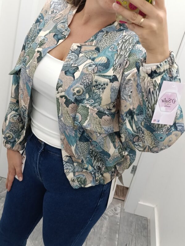 BOMBER ESTAMPADA - Imagen 3