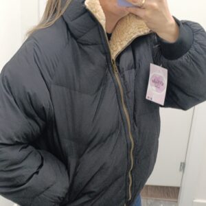 CAZADORA REVERSIBLE BORREGUITO