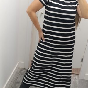 VESTIDO PUNTO RAYAS